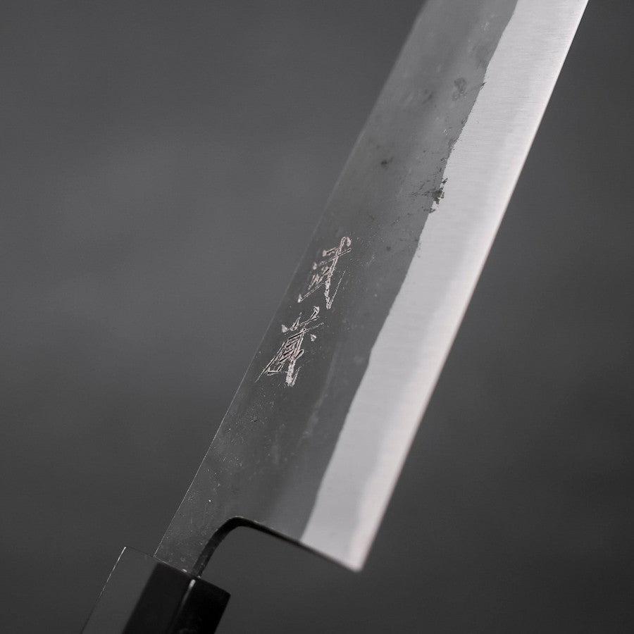 切付 青紙2号 黒打 ダマスカス 黒檀水牛柄 210mm – MUSASHI