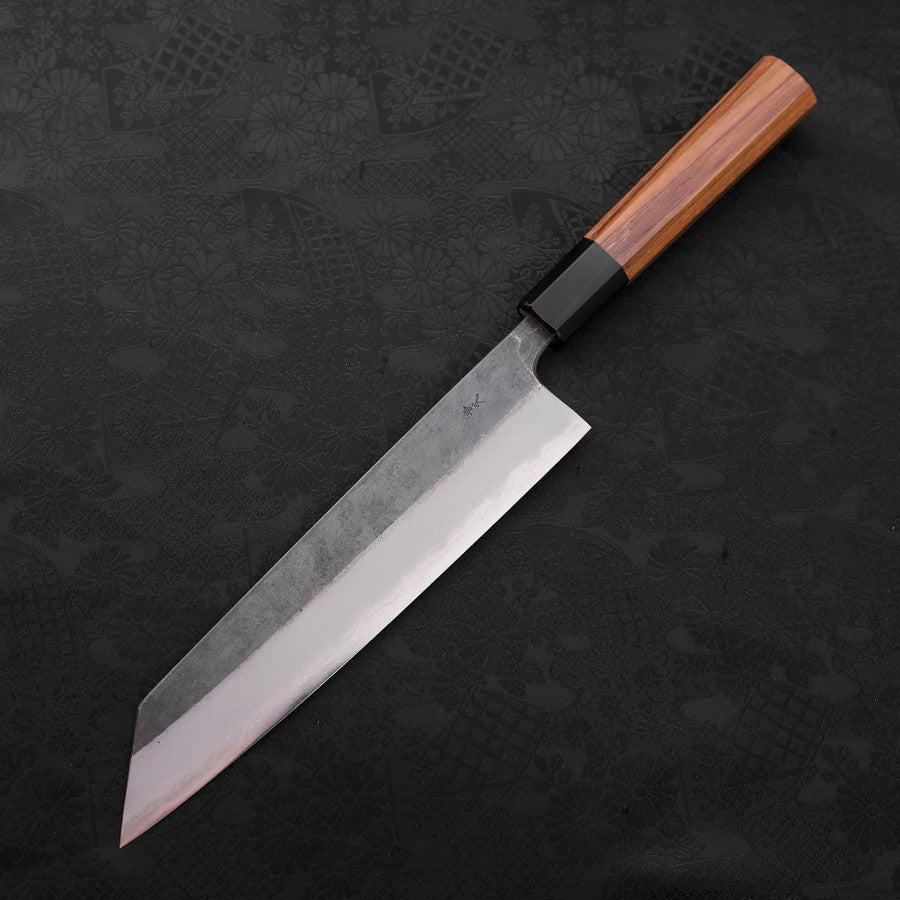 切付青紙2號鋼黑打水牛柚木柄210mm – MUSASHI