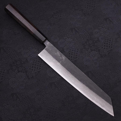 Kiritsuke Blue steel #2 Kurouchi Damascus Buffalo Ebony Handle 240mm-Blue steel #2-Damascus-Japanese Handle-[Musashi]-[Japanese-Kitchen-Knives]