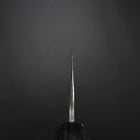 Kiritsuke Cobalt Stainless HRC62 Kurouchi Damascus Buffalo Ebony Handle 240mm-[Musashi]-[Japanese-Kitchen-Knives]