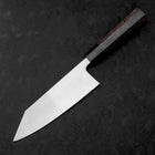 Kiritsuke Deba Blue Steel #2 Kurouchi Buffalo Wenge Handle 180mm (7”)-[Musashi]-[Japanese-Kitchen-Knives]
