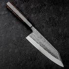 Kiritsuke Deba Blue Steel #2 Kurouchi Buffalo Wenge Handle 180mm (7”)-[Musashi]-[Japanese-Kitchen-Knives]