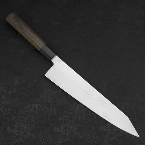 Kiritsuke Gyuto SG-2 Damascus Dark Green Handle 240mm (9.4”)-[Musashi]-[Japanese-Kitchen-Knives]