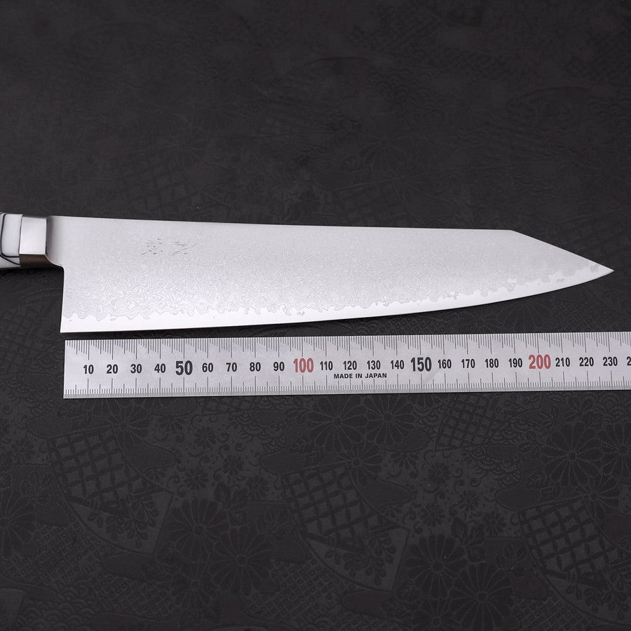 切付牛刀 SG-2 ダマスカス 白柄 240mm – MUSASHI