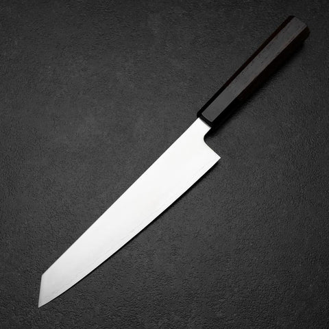 Kiritsuke Gyuto SLD Mirror Buffalo Walnut Handle 205mm-[Musashi]-[Japanese-Kitchen-Knives]