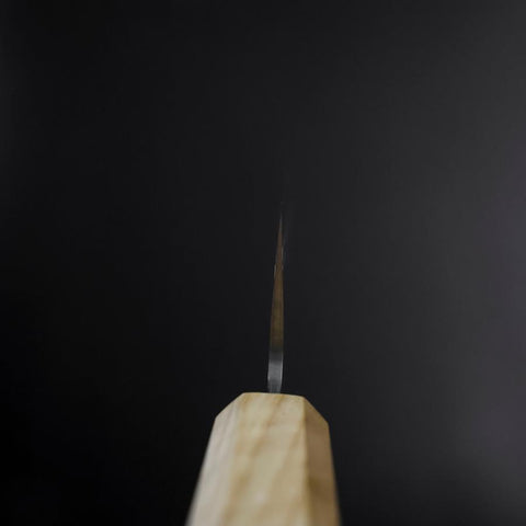 Kiritsuke Gyuto SLD Nickel Tsuchime Colored Damascus Olive Handle 210mm Limited Edition-[Musashi]-[Japanese-Kitchen-Knives]