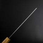 Kiritsuke Gyuto SLD Nickel Tsuchime Colored Damascus Olive Handle 210mm Limited Edition-[Musashi]-[Japanese-Kitchen-Knives]