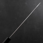 Kiritsuke Gyuto Silver Steel #3 Damascus Buffalo Wenge Handle 210mm (8.3”)-[Musashi]-[Japanese-Kitchen-Knives]