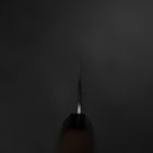 Kiritsuke Gyuto Silver Steel #3 Polished Walnut Handle 240mm-[Musashi]-[Japanese-Kitchen-Knives]