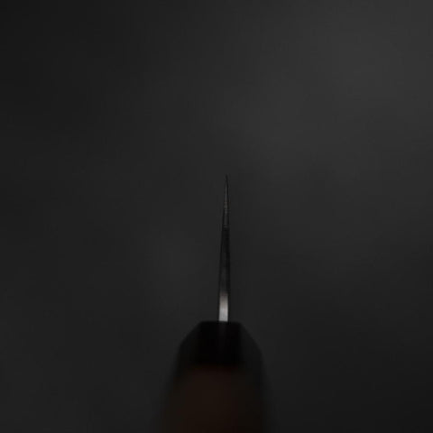 Kiritsuke Gyuto Silver Steel #3 Polished Walnut Handle 240mm-[Musashi]-[Japanese-Kitchen-Knives]