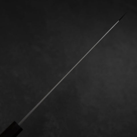 Kiritsuke Gyuto Silver Steel #3 Polished Walnut Handle 240mm-[Musashi]-[Japanese-Kitchen-Knives]