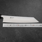 Kiritsuke Gyuto Silver Steel #3 Polished Walnut Handle 240mm-[Musashi]-[Japanese-Kitchen-Knives]