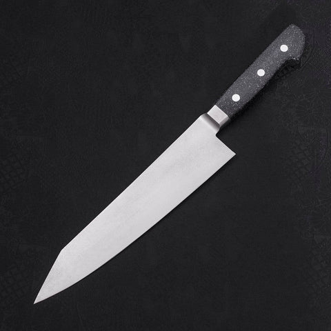 Kiritsuke Gyuto VG-10 Damascus Black Marble Handle 210mm (8.3”)-[Musashi]-[Japanese-Kitchen-Knives]