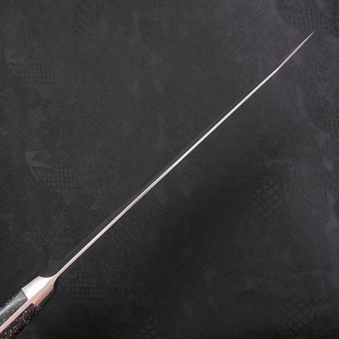 Kiritsuke Gyuto VG-10 Damascus Black Marble Handle 210mm (8.3”)-[Musashi]-[Japanese-Kitchen-Knives]