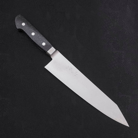 Kiritsuke Gyuto VG-10 Damascus Black Marble Handle 210mm (8.3”)-[Musashi]-[Japanese-Kitchen-Knives]