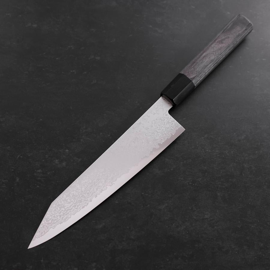 切付牛刀 VG-10 ダマスカス 八角コムプライト(レッド)柄 210mm – MUSASHI