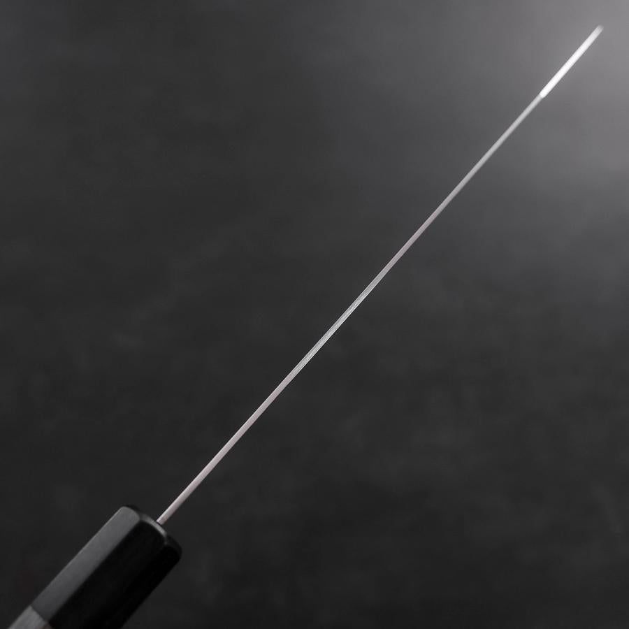切付牛刀 VG-10 ダマスカス 八角コムプライト(レッド)柄 210mm – MUSASHI
