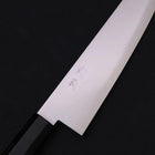 Kiritsuke Gyuto ZDP-189 Polished Buffalo Ebony Handle 210mm (8.3”)-[Musashi]-[Japanese-Kitchen-Knives]