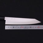 Kiritsuke Gyuto ZDP-189 Polished Buffalo Ebony Handle 210mm (8.3”)-[Musashi]-[Japanese-Kitchen-Knives]
