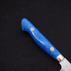 Kiritsuke Petty SG-2 Tsuchime Turquoise Blue Handle 150mm (5.9”)-[Musashi]-[Japanese-Kitchen-Knives]