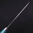 Kiritsuke Petty SG-2 Tsuchime Turquoise Green Handle 150mm (5.9”)-[Musashi]-[Japanese-Kitchen-Knives]