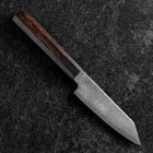 Kiritsuke Petty SLD Black Damascus Ebony Handle 110mm (4.3”)-[Musashi]-[Japanese-Kitchen-Knives]