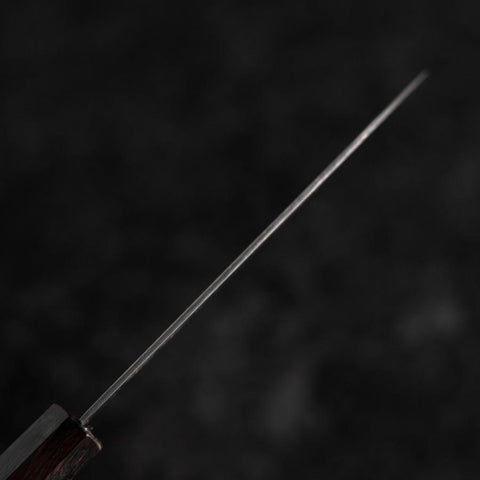 Kiritsuke Petty SLD Black Damascus Ebony Handle 110mm-[Musashi]-[Japanese-Kitchen-Knives]