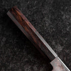 Kiritsuke Petty SLD Black Damascus Ebony Handle 110mm-[Musashi]-[Japanese-Kitchen-Knives]