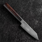 Kiritsuke Petty SLD Black Damascus Ebony Handle 110mm-[Musashi]-[Japanese-Kitchen-Knives]