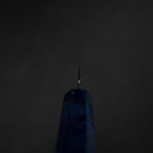 Kiritsuke Petty VG-10 Damascus Blue Birch Handle 120mm-[Musashi]-[Japanese-Kitchen-Knives]