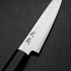 Kiritsuke Petty VG-10 Damascus Ebony Handle 110mm-[Musashi]-[Japanese-Kitchen-Knives]