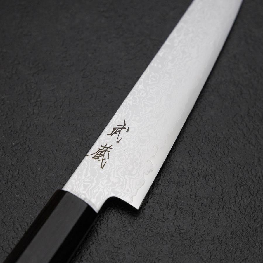 切付ペティ VG-10 ダマスカス 黒檀柄 130mm – MUSASHI