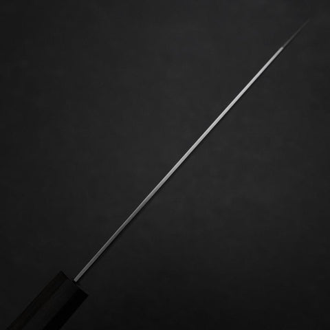 Kiritsuke Petty VG-10 Damascus Ebony Handle 145mm (5.7”)-[Musashi]-[Japanese-Kitchen-Knives]