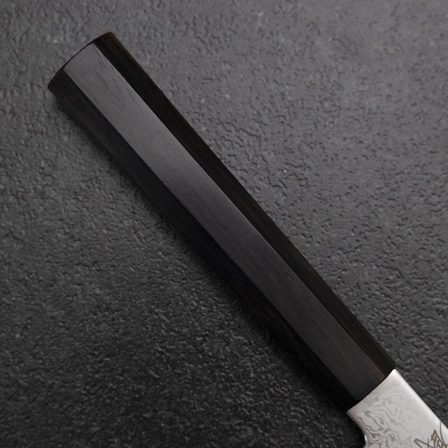 切付ペティ VG-10 ダマスカス 黒檀柄 130mm – MUSASHI