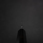 Kiritsuke Petty VG-10 Damascus Ebony Handle 145mm-[Musashi]-[Japanese-Kitchen-Knives]