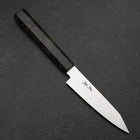 Kiritsuke Petty VG-10 Damascus Gray Birch Handle 120mm (4.7”)-[Musashi]-[Japanese-Kitchen-Knives]