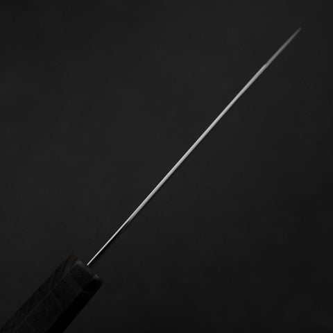 Kiritsuke Petty VG-10 Damascus Gray Birch Handle 120mm-[Musashi]-[Japanese-Kitchen-Knives]