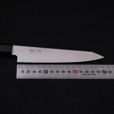Kiritsuke Petty VG-10 Damascus Kompright Red Handle 150mm-Damascus-VG-10-Japanese Handle-[Musashi]-[Japanese-Kitchen-Knives]
