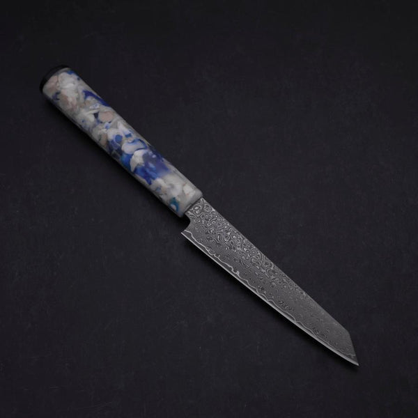 鬼反り切付型 VG10 ダマスカス ペティナイフ 160mm 黒檀八角柄 切付ペティ VG-10 ダマスカス 黒檀柄 130mm – MUSASHI