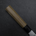 Kiritsuke Petty VG-10 Damascus Zelkova Handle 145mm (5.7”)-[Musashi]-[Japanese-Kitchen-Knives]