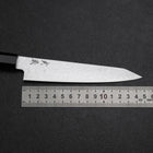 Kiritsuke Petty VG-10 Damascus Zelkova Handle 145mm (5.7”)-[Musashi]-[Japanese-Kitchen-Knives]