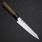 Kiritsuke Petty VG-10 Damascus Zelkova Handle 145mm (5.7”)-[Musashi]-[Japanese-Kitchen-Knives]
