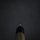 Kiritsuke Petty VG-10 Damascus Zelkova Handle 145mm-[Musashi]-[Japanese-Kitchen-Knives]