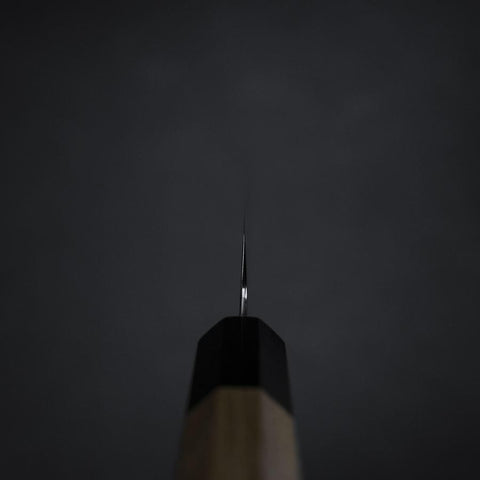 Kiritsuke Petty VG-10 Damascus Zelkova Handle 145mm-[Musashi]-[Japanese-Kitchen-Knives]