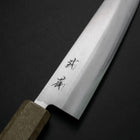 Kiritsuke Petty VG-10 Polished White Urushi Handle 125mm (4.9”)-[Musashi]-[Japanese-Kitchen-Knives]