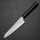 Kiritsuke Petty VG-10 Tsuchime Buffalo Ebony Handle 150mm-[Musashi]-[Japanese-Kitchen-Knives]