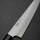 Kiritsuke Petty VG-10 Tsuchime Buffalo Ebony Handle 150mm-[Musashi]-[Japanese-Kitchen-Knives]