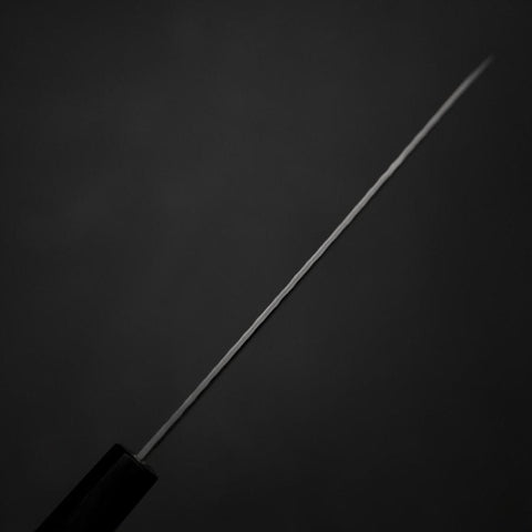 Kiritsuke Petty VG-10 Tsuchime Buffalo Ebony Handle 150mm-[Musashi]-[Japanese-Kitchen-Knives]