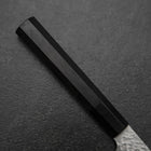 Kiritsuke Petty VG-10 Tsuchime Buffalo Ebony Handle 150mm-[Musashi]-[Japanese-Kitchen-Knives]