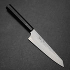 Kiritsuke Petty VG-10 Tsuchime Buffalo Ebony Handle 150mm-[Musashi]-[Japanese-Kitchen-Knives]
